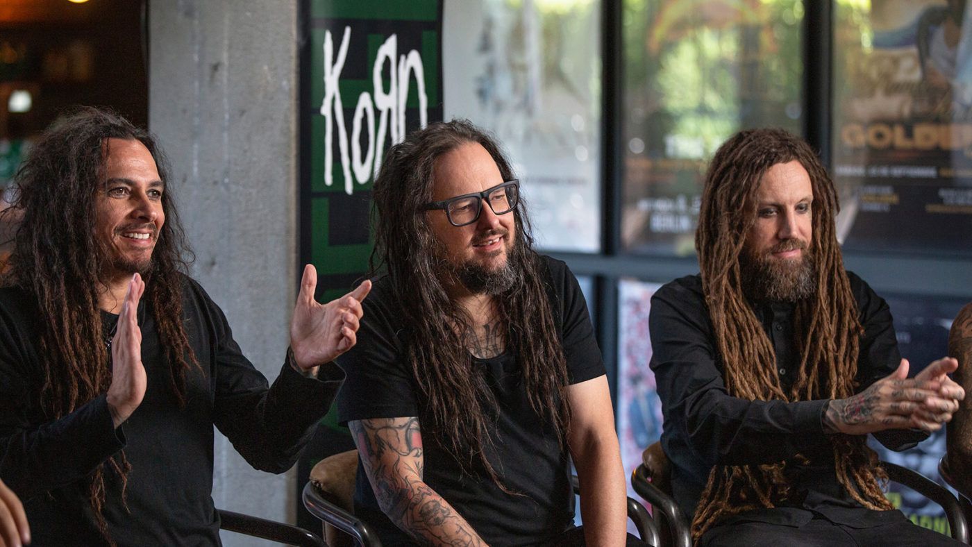 Korn Members James Imunkyi Shaffer Jonathan Davis And Brian Iheadi Welch Rok Volna Afisha Koncertov Novosti Muzyki Recenzii